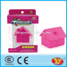 2016 novo produto YJ YongJun casa Magic Puzzle Cube Brinquedos Educativos Embalagem Inglês para a promoção
